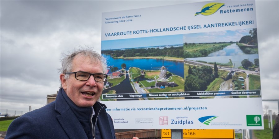 Bericht Vaarroute Rotte-Hollandsche IJssel aantrekkelijker gemaakt bekijken